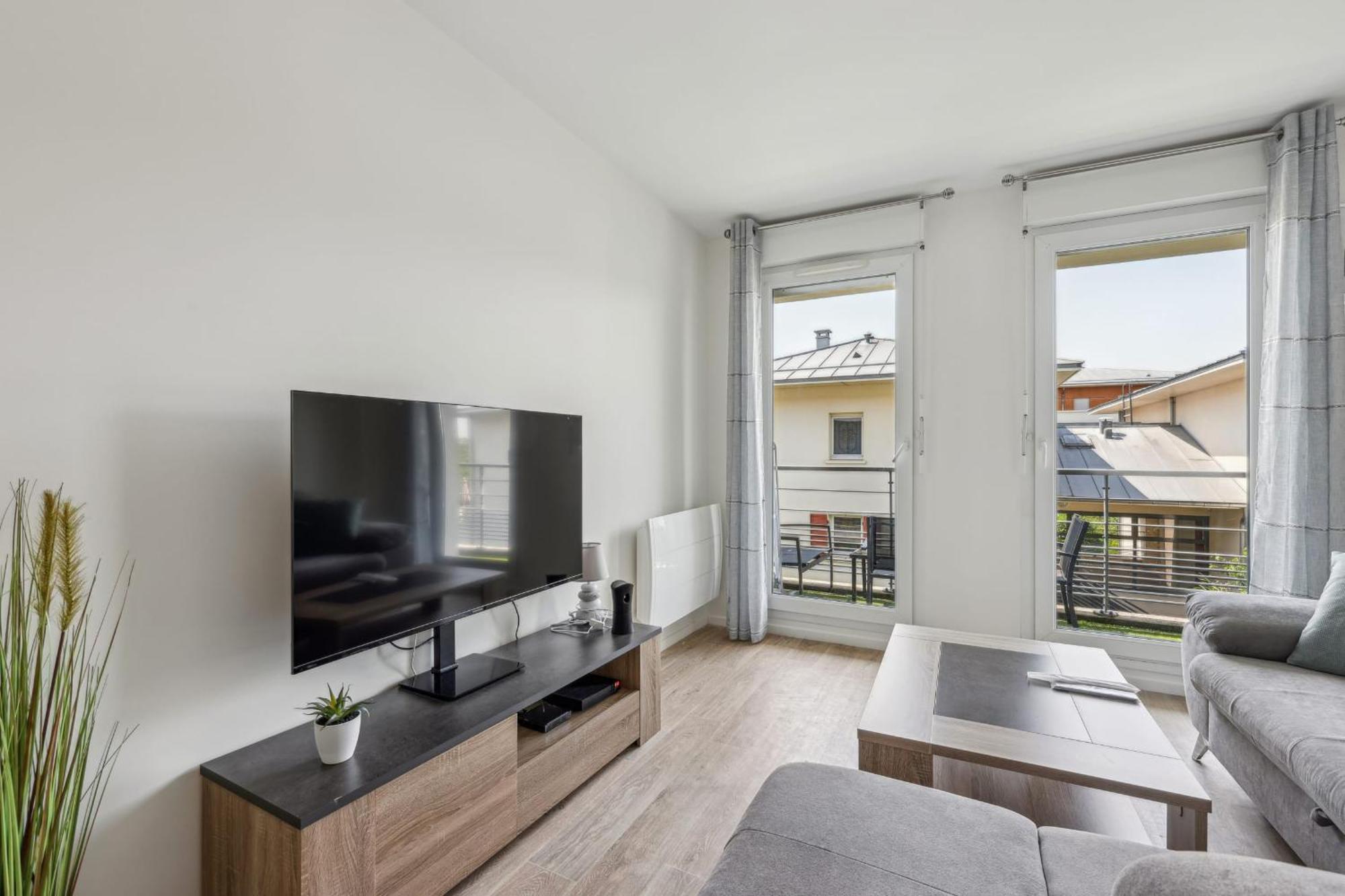 Spacieux Terrasse Parking Disneyland Paris 6pers Wifi Apartment
